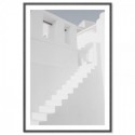 Santorini Stairs Art Print