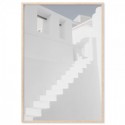 Santorini Stairs Art Print