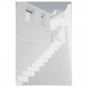 Santorini Stairs Art Print