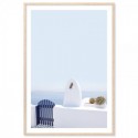 Santorini View Art Print