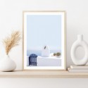 Santorini View Art Print