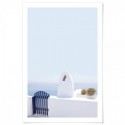 Santorini View Art Print