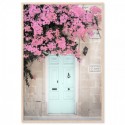 Blue Door Bougainvillea Art Print