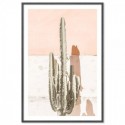 Cactus Soft Blush Art Print