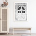 Decorative Moroccan Door Art Print