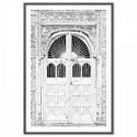 Decorative Moroccan Door Art Print