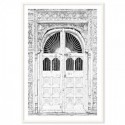 Decorative Moroccan Door Art Print