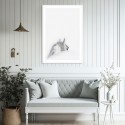 Mystic White Horse Art Print