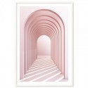 Pink Arches Art Print