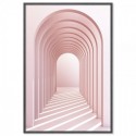 Pink Arches Art Print
