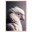 Pink Parrot Art Print