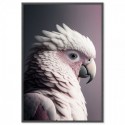 Pink Parrot Art Print