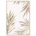 Pastel Palm Wallpaper Art Print