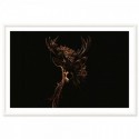 Midnight Deer Art Print