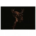 Midnight Deer Art Print