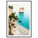 Mattinata Beach Holiday Art Print