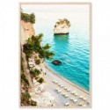 Mattinata Beach Holiday Art Print