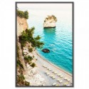 Mattinata Beach Holiday Art Print