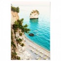 Mattinata Beach Holiday Art Print