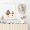 Moroccan Desert Palms Art Print