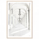 White Arches Art Print