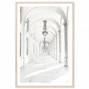 White Arches Art Print