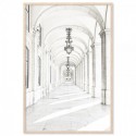 White Arches Art Print