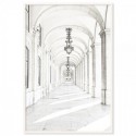 White Arches Art Print