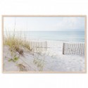 Beach Dunes At Sunrise Art Print