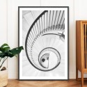 Classical Spiral Staircase Art Print