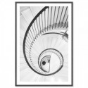 Classical Spiral Staircase Art Print