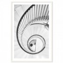 Classical Spiral Staircase Art Print