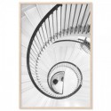 Classical Spiral Staircase Art Print