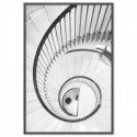 Classical Spiral Staircase Art Print