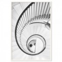 Classical Spiral Staircase Art Print