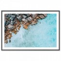 Crystal Beach Art Print