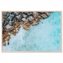 Crystal Beach Art Print