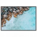 Crystal Beach Art Print