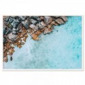 Crystal Beach Art Print