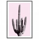 Blush Pink Cactus Art Print