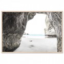 Tunnel Beach Cave Art Print