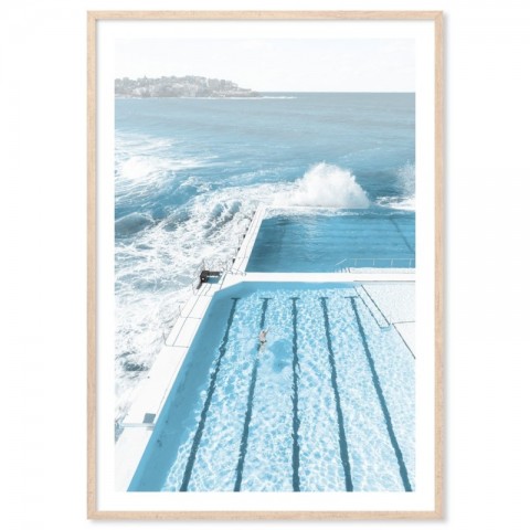 Bondi Beach Iceberg Pool Art Print