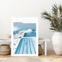 Bondi Beach Iceberg Pool Art Print