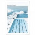 Bondi Beach Iceberg Pool Art Print