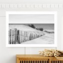 Sand Dunes At Sunrise Art Print