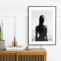 Woman By The Sea Art Print