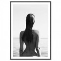 Woman By The Sea Art Print