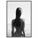 Woman By The Sea Art Print