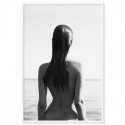 Woman By The Sea Art Print