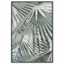 Sage Palm Leaves Art Print